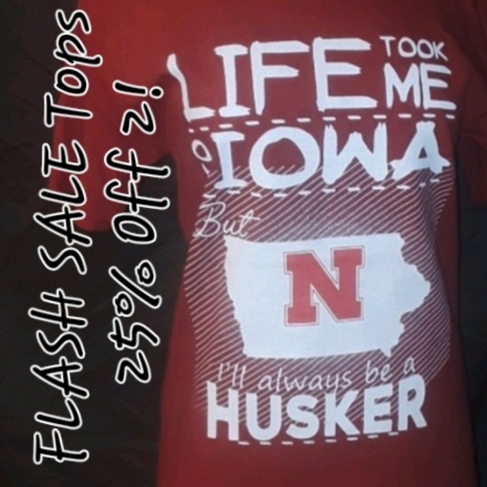 * Graphic Tee "Life Took me to Iowa But I'll...